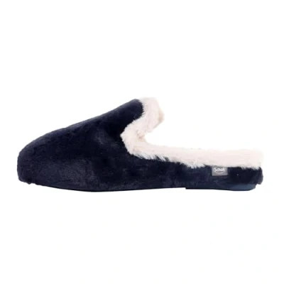 Afbeelding van Scholl Slippers Maddy Double Pantoffels, Dames, Maat: 36, Navy blue Kunststof