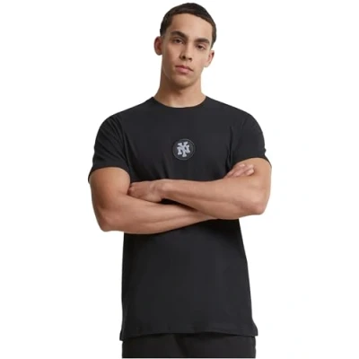 Afbeelding van Mister Tee NY Patch Tshirt basic, Heren, Maat: Large, Black