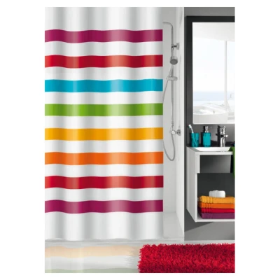 Afbeelding van Kleine Wolke douchegordijn Select multicolor 180x200 cm