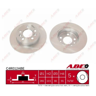 Afbeelding van ABE Remschijven C4R012ABE