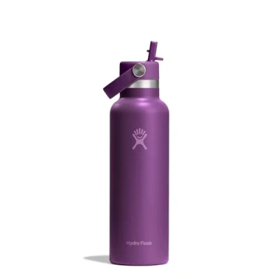 Afbeelding van Hydro Flask 21oz / 621ml Standard Mouth + Flex Straw Cap Waterfles