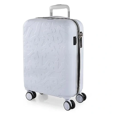 Afbeelding van Lois koffer Set koffers Stevige Kofferset 2 stuks Reiskoffer Set. van Trolley (Handbagage Koffer, Middelgrote en Grote Koffer). Delige. Lichtgewicht ko, Wit