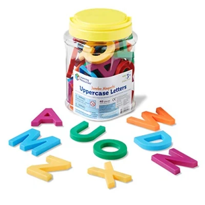Afbeelding van Learning Resources Jumbo Magnetisch hoofdletters Brieven