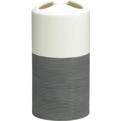Afbeelding van Tandenborstelhouder Sealskin Doppio Grey