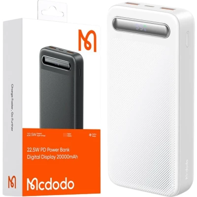 Afbeelding van Mcdodo® Star Series Powerbank 20000mAh 3x USB C 22.5W