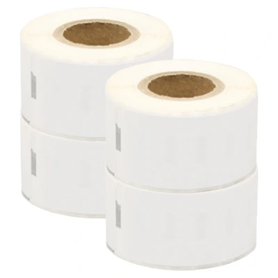Afbeelding van Geschikt 3x Dymo 99010 / S0722370 compatible labels 89 mm x 28 Alleeninkt
