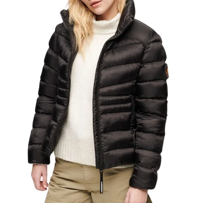 Afbeelding van Superdry FUJI Quilted Padded Winterjas, Dames, Maat: 36, Black