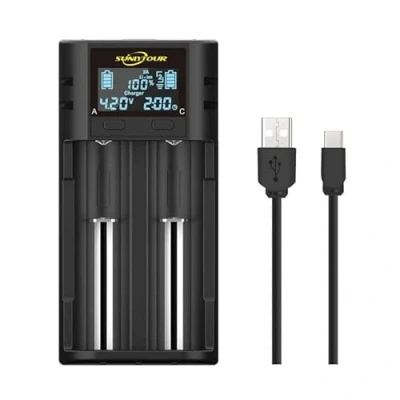 Afbeelding van Intelligente 21700 18650 Batterij Oplader, LCD Oplader 21750 lader voor 20700 22700 26650 26700 16340 (RCR123) 17650 17670 Ni MH/Ni Cd AA AAA Oplaadbare