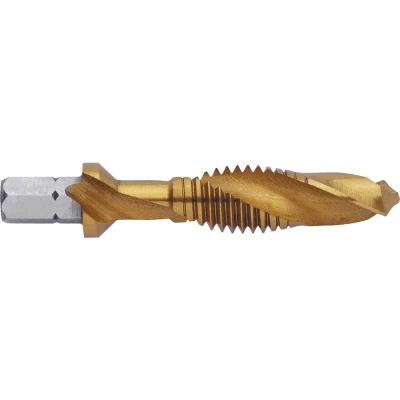 Afbeelding van Exact 5923 Combinatietapboor Metrisch M5 0.8 mm Rechtssnijdend DIN 3126 HSS 1 stuk(s)
