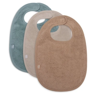Afbeelding van Jollein Slab Badstof Wild Rose/Nougat/Biscuit 3 Stuks