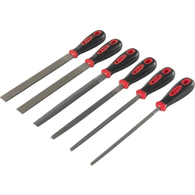 Afbeelding van TOOLCRAFT TO 7873782 6 delige set stalen vijlen Lengte 370 mm 1 set(s)