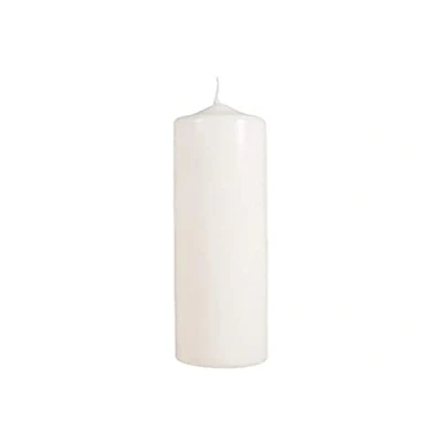 Afbeelding van Rayher 3119296 stompkaars, crème, rond, lengte 25 cm, 6 cm ø, 100% paraffine, RAL keurmerk, ronde kaars, doopkaars, communiekaars, onbewerkte kaarsen om te versieren en knutselen