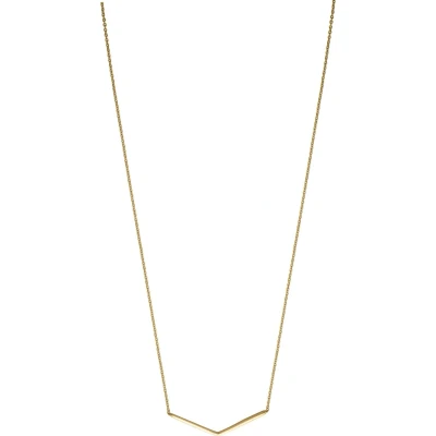 Afbeelding van Esprit ESNL00331242 Core collier Zilver geelgoudverguld Goudkleurig