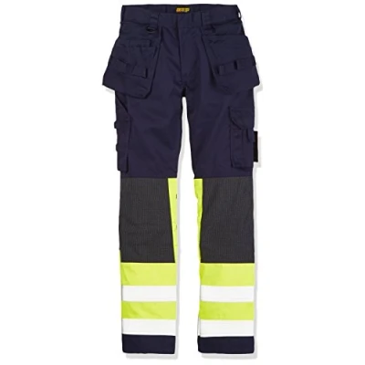 Afbeelding van Blaklader Multinorm werkbroek 1479 1514 Marine/High Vis Geel C148