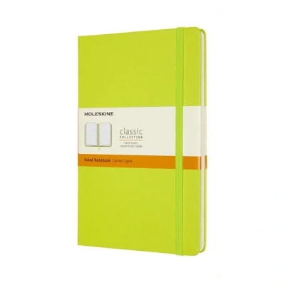Afbeelding van Notebook Large Ruled Hard Cover Lemon Green