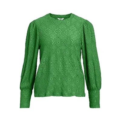 Afbeelding van Object OBJFEODORA L/S Top NOOS Blouse voor dames, groen (groen, maat XS, groen, XS