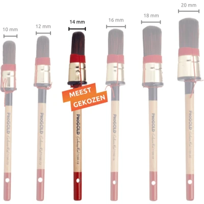 Afbeelding van ProGold Patentpunt Kwast Exclusive Red