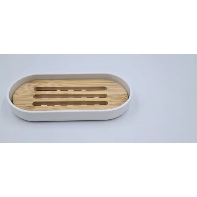 Afbeelding van Skoon Solid Bar Houder Wit L, 1 stuks