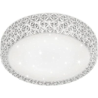 Afbeelding van REALITY PEGASUS Plafonniere Wit incl. 1x LED 12W D: 28 cm Sterreneffect Dimbaar via schakelaar