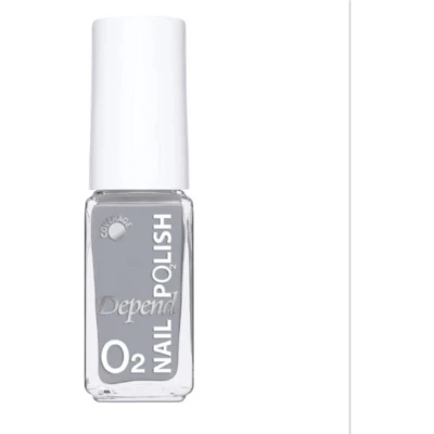 Afbeelding van Depend Cosmetics Zuurstofdoorlatende Nagellak Nailpolish O2 775 Grijs