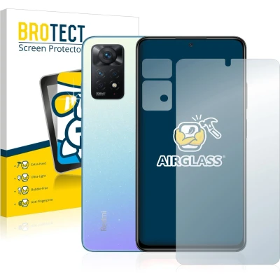 Afbeelding van BROTECT Screenprotector voor Xiaomi Redmi Note 11 Pro (Voor+Camera) Folie Beschermfolie Beschermglas transparant