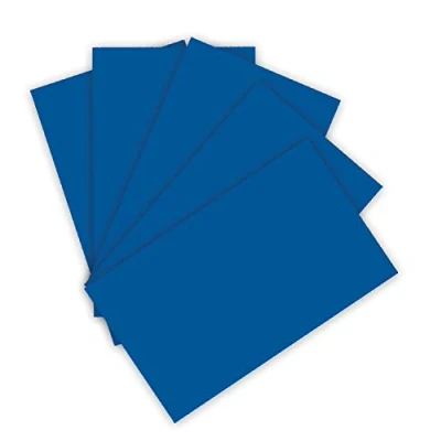 Afbeelding van folia 6335 gekleurd papier 130 g/m², tekenpapier in koningsblauw, DIN A3, 50 vellen, als basis voor talrijke knutselwerkzaamheden.