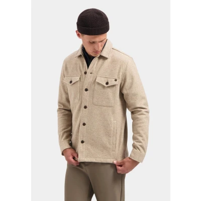 Afbeelding van NO Excess OVER Lichte jas, Heren, Maat: XXL, Khaki