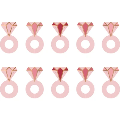 Afbeelding van Drink tags ringen (10 stuks)
