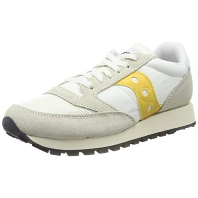 Afbeelding van Saucony Jazz Original Vintage Sneaker voor dames, Cement Geel, 41 EU