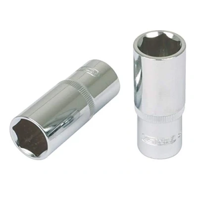 Afbeelding van KS Tools, Dopsleutel + dopmoer, 3/8&quot; CHROMEplus inbus lang (14 mm)