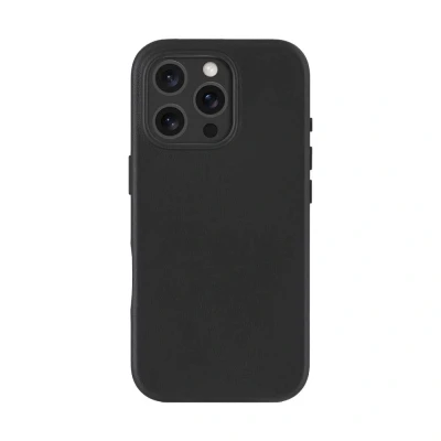 Afbeelding van Apple iPhone 16 Pro MagSafe Hoesje Echt leder dbramante1928 Hardcase/Backcover Zwart Telefoonhoesje Shockproof/Valbescherming