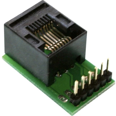 Afbeelding van TAMS Elektronik S88 A SL 44 09200 01 C Adapterstekker S 88 6 polig Kant en klare module