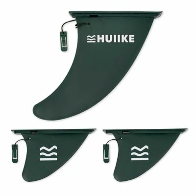 Afbeelding van Vervangende Set van 3 Afneembare Peddelbordvinnen HUIIKE Vinnen voor Peddelbordvervanging, Accessoires Peddelbord, Sup vin, Peddelbordvin, Peddelbord