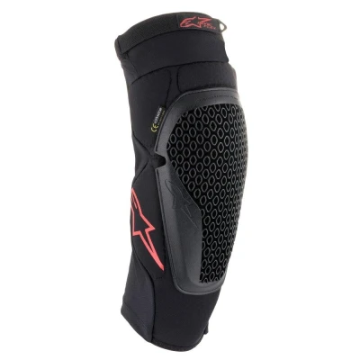 Afbeelding van Alpinestars 2022 Bionic Flex Kniebeschermers Zwart / Rood maat L/XL
