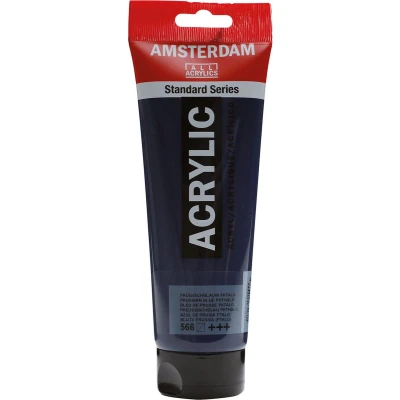 Afbeelding van Acrylverf 566 Pruisischblauw Phtalo Amsterdam 250 ml