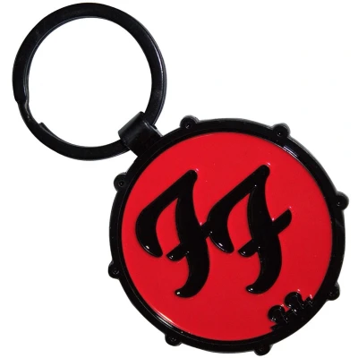 Afbeelding van Foo Fighters FF Logo Drum Sleutelhanger
