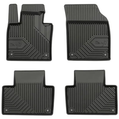 Afbeelding van M MOTOS Auto Vloermatten van rubber voor Volvo XC90 II vanaf 2014 Verbeter uw reiscomfort met Anti Slip Mat Car No.77 alle weersomstandigheden, bescherming tegen vuil