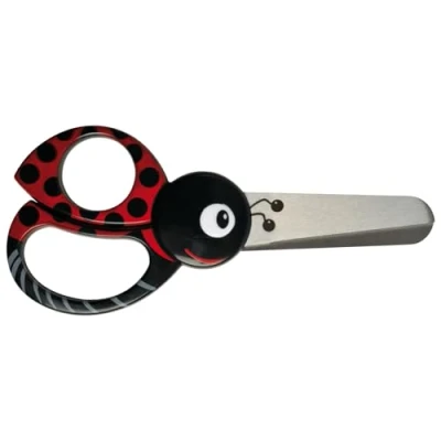 Afbeelding van Fiskars Kinderschaar Links En Rechtshandig Rvs Zwart/rood