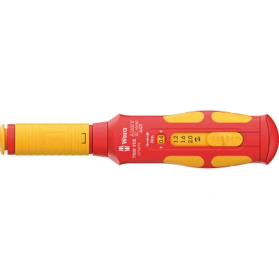 Afbeelding van Wera 05075870001 7508 VDE Kraftform Safe Torque Speed Draaimomentschroevendraaier 0,4 2,0 Nm