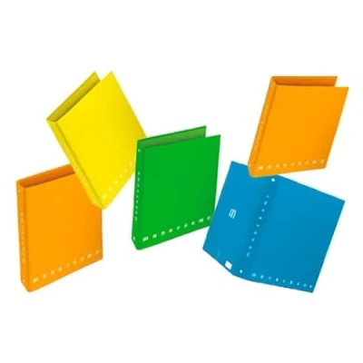Afbeelding van Pigna Monocromo Fluo Ringmap, A4, 27 x 32 cm, 5 stuks