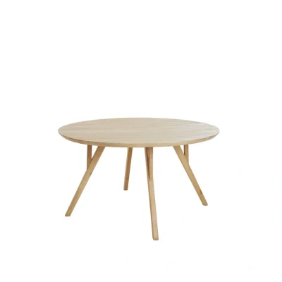 Afbeelding van Light &amp; Living Quenza ronde eettafel Ø140 cm mangohout naturel Hout
