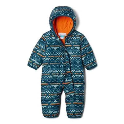 Afbeelding van Columbia Snuggly Bunny Bunting Skipak, uniseks, kinderen, Night Wave Checkered Peaks, maat 0/3