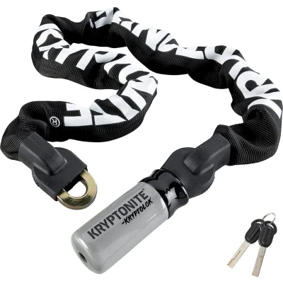 Afbeelding van Kryptonite Kryptolok ART 2 Kettingslot voor Fiets of Scooter Geïntegreerd Slot 95 cm lang