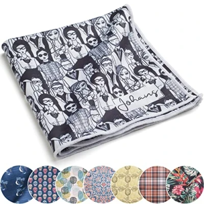 Afbeelding van Johans® XXL Microvezeldoek voor het reinigen van smartphone, tablet, bril, display, camera, displaydoek, brillenpoetsdoek, reinigingsdoek, opticienkwaliteit in 30 x cm (Crowd)
