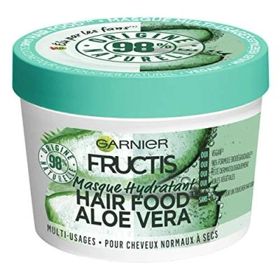 Afbeelding van Garnier Fructis Hair Food multifunctioneel masker, aloe, 390 ml, 3 stuks