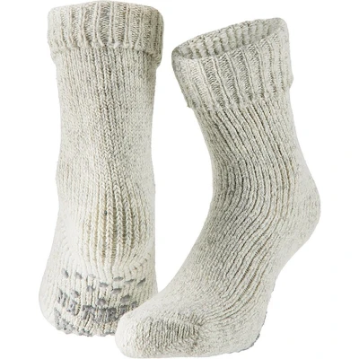 Afbeelding van Apollo Slofsok anti slip unisex grijs/beige 39 42 1 paar
