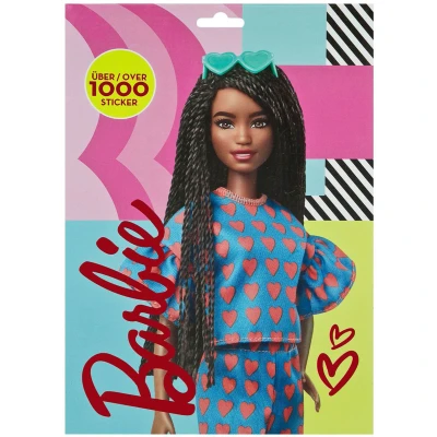 Afbeelding van Undercover Mega Stickerboek Barbie