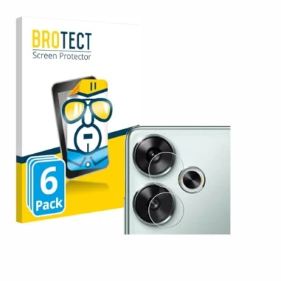 Afbeelding van BROTECT Screenprotector voor Xiaomi Poco F6 (ALLEEN Camera Lens) Folie Beschermfolie transparant (6 Stuks)