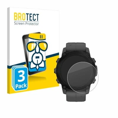 Afbeelding van BROTECT AirGlass kogelwerende glasfolie, Smartwatch beschermfolie, Transparant