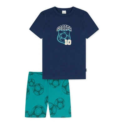 Afbeelding van Schiesser KURZ World SET Pyjama voor kinderen, Maat: 92, Nachtblau